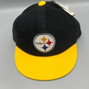 Pittsburgh Steelers Hat‎ Toddler Black Yellow Annco NFL Strap Back Cap New